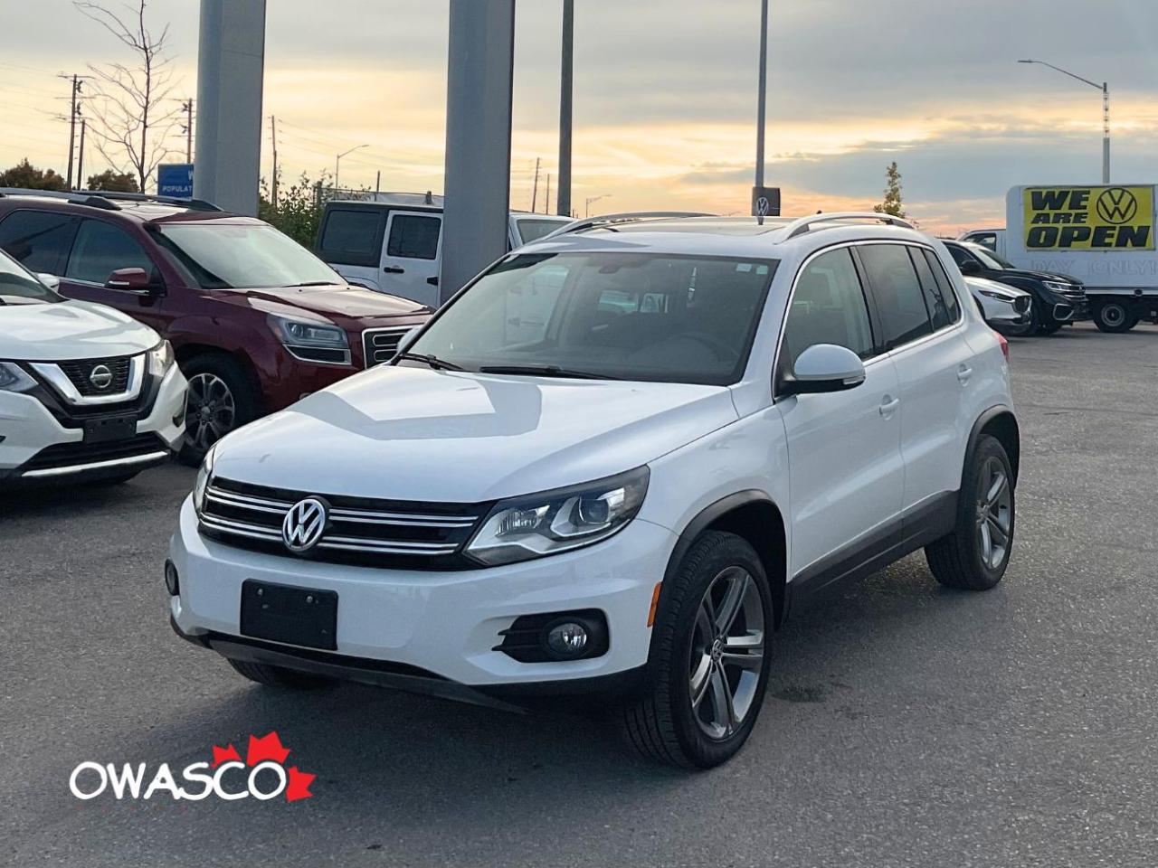 Used 2017 Volkswagen Tiguan 2.0L Highline! Low KMs! Clean CarFax! for sale in Whitby, ON
