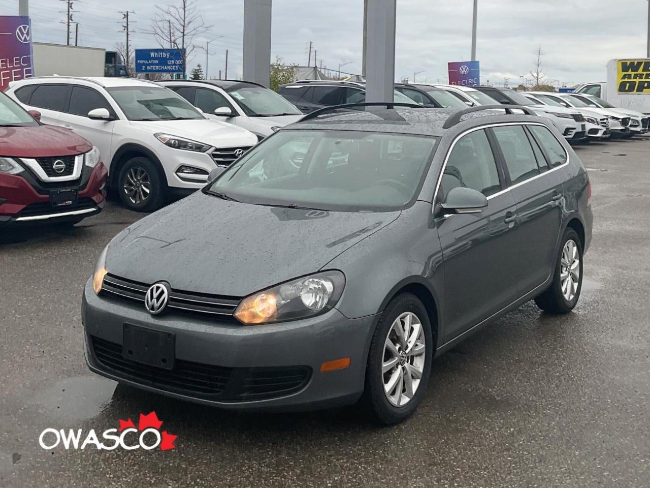 Used 2013 Volkswagen Golf Wagon 2.5L Safety Included! for sale in Whitby, ON