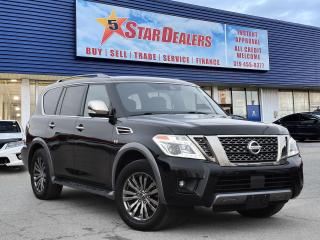 Used 2018 Nissan Armada 4x4 Platinum NAV LEATHER SUNROOF WE FINANCING ALL for sale in London, ON