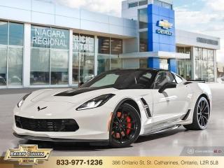 <b>Low Mileage, Navigation,  MyLink Radio, Leather Seats, Black Aluminum Wheels, Power Folding Mirrors!</b>

 

    With extraordinary performance, character and style, this 2018 Chevrolet Corvette is an exceptional sports car. This  2018 Chevrolet Corvette is for sale today in St Catharines. 

 

This 2018 Chevrolet Corvette is a car that has captivated enthusiasts and casual drivers alike. It will render your expectations obsolete with precision performance and incredible technology. With its aggressively sculpted exterior and driver-oriented cockpit, this Corvette is a beautiful combination of brilliant engineering and purpose-driven design making it one of the most powerful and capable Corvette ever made! This low mileage  coupe has just 30,025 kms. Its  arctic white in colour  . It has a 8 speed automatic transmission and is powered by a  460HP 6.2L 8 Cylinder Engine.  It may have some remaining factory warranty, please check with dealer for details. 

 

 Our Corvettes trim level is Grand Sport 2LT. This 2018 Corvette Grand Sport combines an incredible engine with a lightweight, race-bred chassis to provide you with the ultimate Corvette driving experience. The Grand Sport Performance Package utilizes some of the Z06 styling cue, while providing you with a more comfortable ride from using the Magnetic Selective Ride Control suspension. You will also receive Brembo brakes, an electronic limited-slip differential, unique aluminum wheels, a performance exhaust system, smooth leather seats, an upgraded Bose premium audio system, Chevrolet MyLink with an 8 inch touchscreen, Apple CarPlay and Android Auto and a rear vision camera. It also comes with heated and cooled seats, automatic climate control with 8-way power adjustable seats and power bolsters, heads up display, Curb View cameras plus much more. This vehicle has been upgraded with the following features: Navigation,  Mylink Radio, Leather Seats, Black Aluminum Wheels, Power Folding Mirrors. 

 



 Buy this vehicle now for the lowest bi-weekly payment of <b>$665.56</b> with $0 down for 72 months @ 9.99% APR O.A.C. ( Plus applicable taxes -  Plus applicable fees   ).  See dealer for details. 

 



 Come by and check out our fleet of 50+ used cars and trucks and 170+ new cars and trucks for sale in St Catharines.  o~o