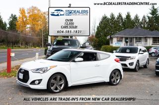 Used 2014 Hyundai Veloster TURBO Hatchback, Local, No Accidents, Automatic, Bluetooth! for sale in Surrey, BC