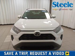 Imagine driving passion like never before in our 2021 Toyota RAV4 LE AWD presented in Super White! Fueled by a proven 2.5 Litre Dynamic Force 4 Cylinder that produces 203hp connected to an innovative 8 Speed Direct Shift Automatic transmission with ECO and Sport modes so you can pick your own kind of performance. Nimble and easy to maneuver, this All Wheel Drive SUV is also efficient enough to score approximately 7.1L/100km on the highway. Our popular RAV4 adds rugged good looks, too, with LED lighting, dual chrome exhaust outlets, bold fenders, and a rear spoiler. Take command of every ride in our LE cabin that helps you out with heated supportive fabric seats, a multifunction steering wheel, a filtered climate-control system, and high-tech benefits that are anchored by an Entune infotainment system. With that, youre treated to a 7-inch touchscreen, a six-speaker sound system, voice recognition, and an impressive range of connectivity choices that include Android Auto, Apple CarPlay, Bluetooth, WiFi compatibility, and Amazon Alexa compatibility. Toyotas sophisticated Safety Sense 2.0 technology gives a boost to your peace of mind with adaptive cruise control, lane-keeping assistance, and automatic braking to go with ABS, airbags, and a backup camera. Youll make every move in style with our RAV4!Save this Page and Call for Availability. We Know You Will Enjoy Your Test Drive Towards Ownership! Steele Chevrolet Atlantic Canadas Premier Pre-Owned Super Center. Being a GM Certified Pre-Owned vehicle ensures this unit has been fully inspected fully detailed serviced up to date and brought up to Certified standards. Market value priced for immediate delivery and ready to roll so if this is your next new to your vehicle do not hesitate. Youve dealt with all the rest now get ready to deal with the BEST! Steele Chevrolet Buick GMC Cadillac (902) 434-4100 Metros Premier Credit Specialist Team Good/Bad/New Credit? Divorce? Self-Employed?