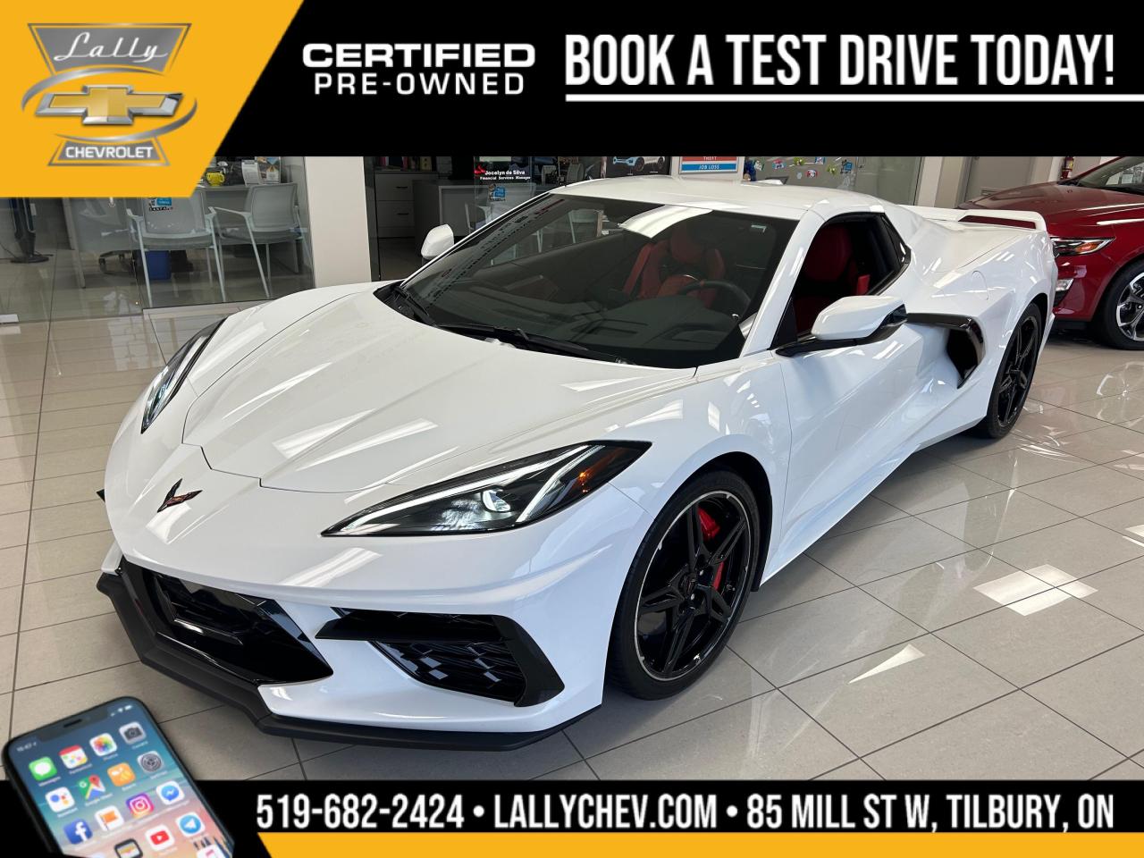 Used 2022 Chevrolet Corvette Stingray for sale in Tilbury, ON