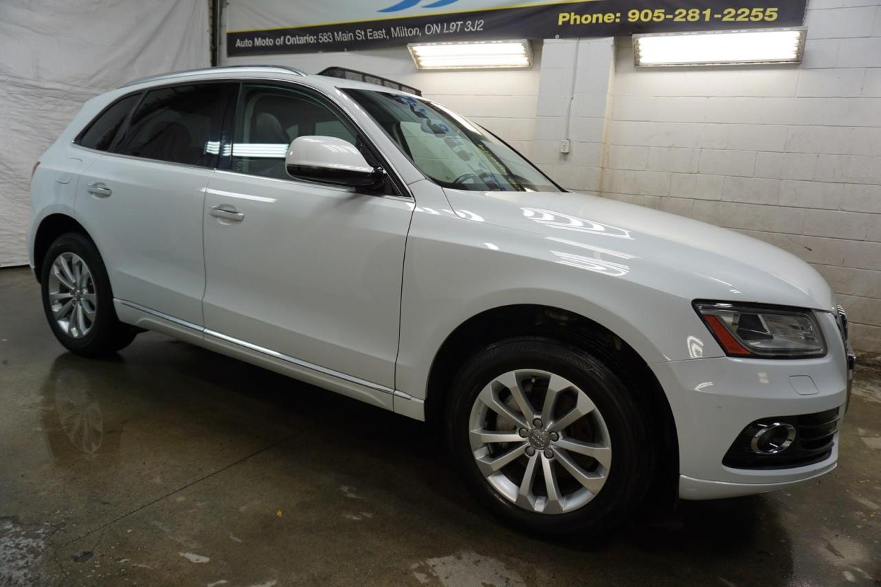 Used 2015 Audi Q5 2.0T PREMIUM PLUS QUATTRO CERTIFIED SENSORS LEATHER HEATED SEATS CRUISE ALLOYS for sale in Milton, ON