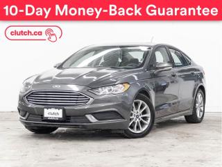 Used 2017 Ford Fusion SE w/ Rearview Cam, Bluetooth, Nav for sale in Toronto, ON