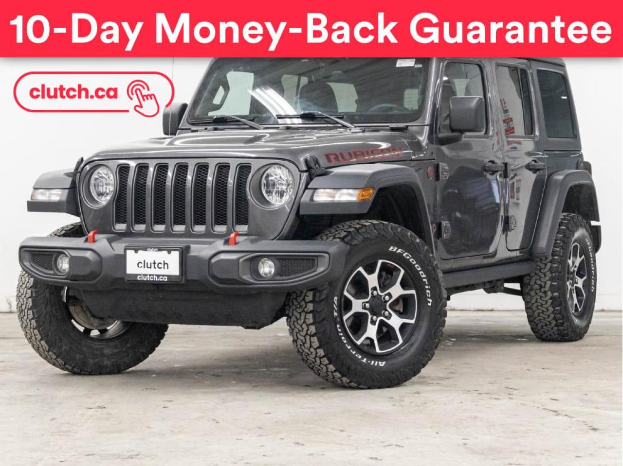 Used 2020 Jeep Wrangler Unlimited Rubicon 4X4 w/ Uconnect 4C, Bluetooth, Nav for sale in Toronto, ON