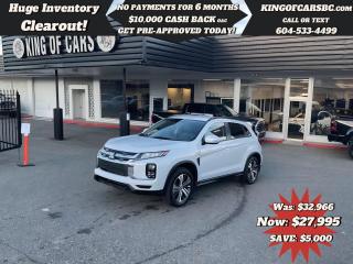 Used 2023 Mitsubishi RVR SE for sale in Langley, BC