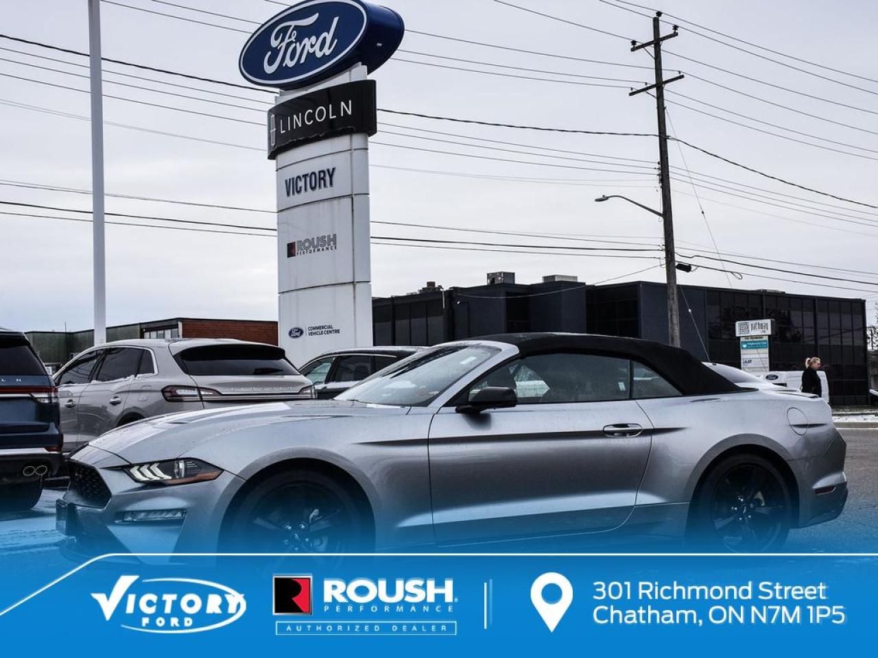 Used 2021 Ford Mustang Premium Convertible | BLK PKG | ACTIVE EXHAUST | for sale in Chatham, ON
