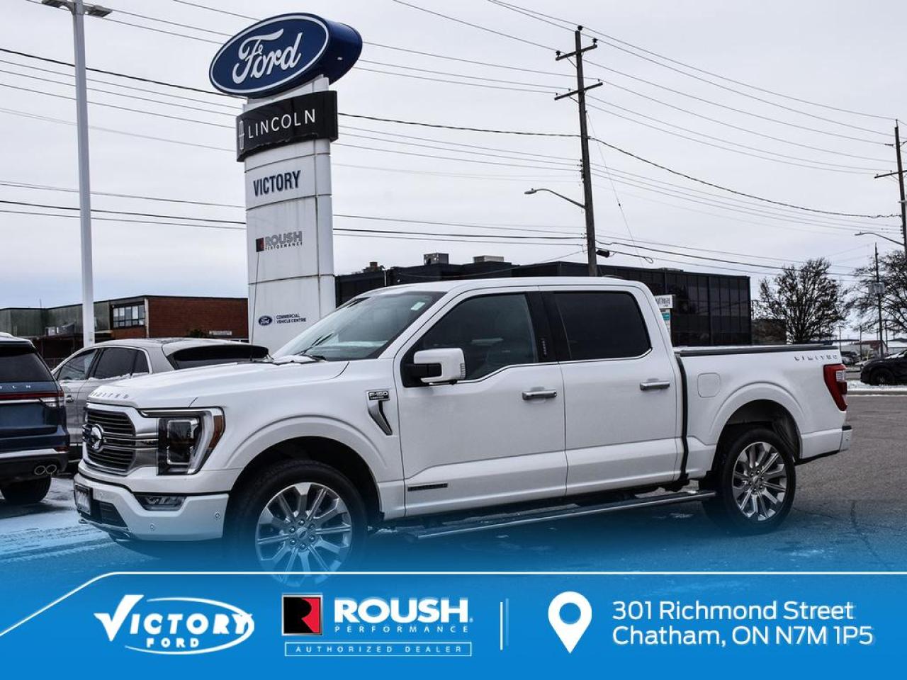 Used 2021 Ford F-150 Limited | 3.5L V6 HYBRID | TWIN PANEL MOONROOF | for sale in Chatham, ON