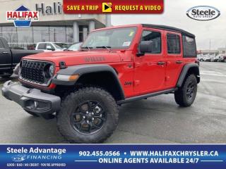 Willys 4 Door 4x4, 8-Speed Automatic w/OD, Intercooled Turbo Premium Unleaded I-4 2.0 L/122