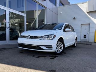 Turn heads in this phenomenal 2019 Volkswagen Golf Comfortline offered in incredible Pure White! Its powered by a Turbocharged 1.4Liter 4 Cylinder engine that produces 147 horsepower while paired with a smooth shifting 8-speed automatic transmission.The dazzling alloy wheels, LED headlights, and rear roof spoiler add to the sporty look of this Hatchback!Open the door to our Comfortline to find a world of comfort and convenience with cloth seats, heated front seats, a leather-wrapped steering wheel with mounted audio/cruise controls, an AM/FM radio thats XM radio ready, and an impressive 6 speaker sound system.Our Volkswagen gives you peace of mind with a variety of safety features including a backup camera, dusk sensing headlights, stability/traction control, and more! Print this page and call us Now... We Know You Will Enjoy Your Test Drive Towards Ownership! We look forward to showing you why Go Mazda is the best place for all your automotive needs.Go Mazda is an AMVIC licensed business.Please note: this vehicle was previously registered in the province of Nova Scotia and is showing a CarFax incident in the amount of $12,181.00