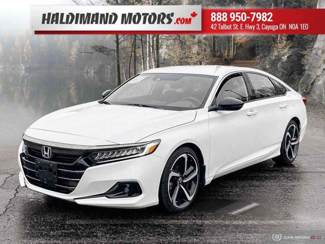 Used 2021 Honda Accord Sedan SE for sale in Cayuga, ON