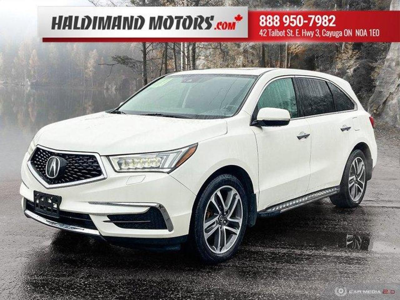 Used 2017 Acura MDX Tech pkg for sale in Cayuga, ON