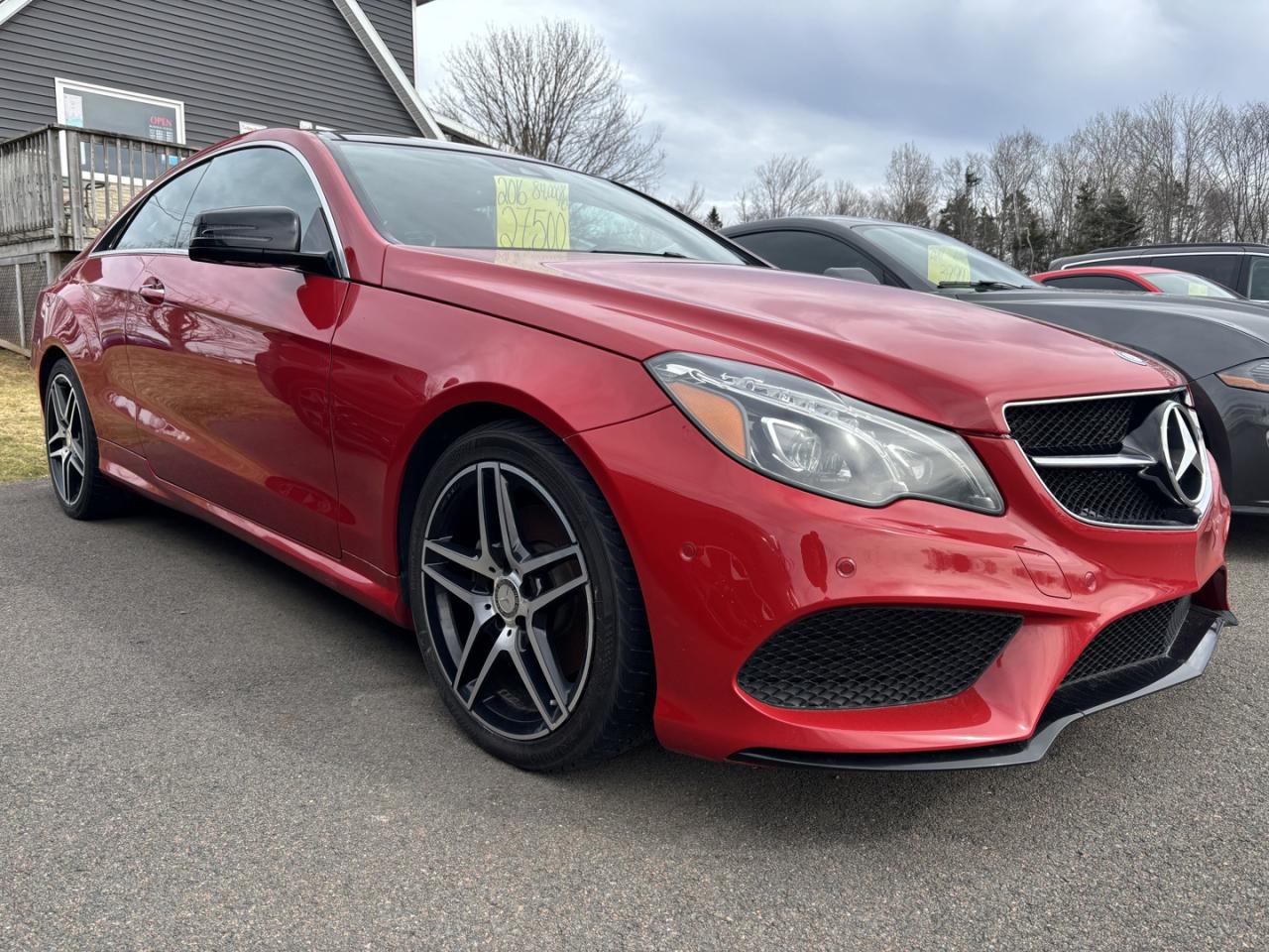 Used 2016 Mercedes-Benz E-Class E400 4MATIC COUPE / TWIN TURBO ENGINE / POWER SUNROOF / LEATHER / APPLE CARPLAY & ANDROID AUTO / HEATED SEATS for sale in Truro, NS
