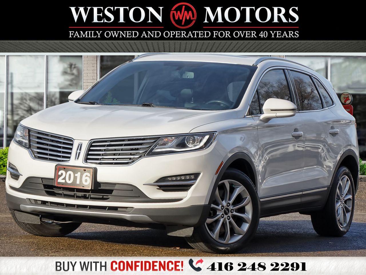 2016 Lincoln MKC *NAVI*AWD*LEATHER*PANROOF*REVCAM!!**