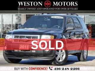 Used 2011 Ford Escape *LEATHER*AWD*HEATED SEATS!! CLEAN CARFAX!!** for sale in Toronto, ON