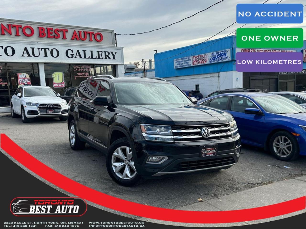 Used 2019 Volkswagen Atlas |Highline| |3.6 FSI|| 4MOTION| for sale in Toronto, ON
