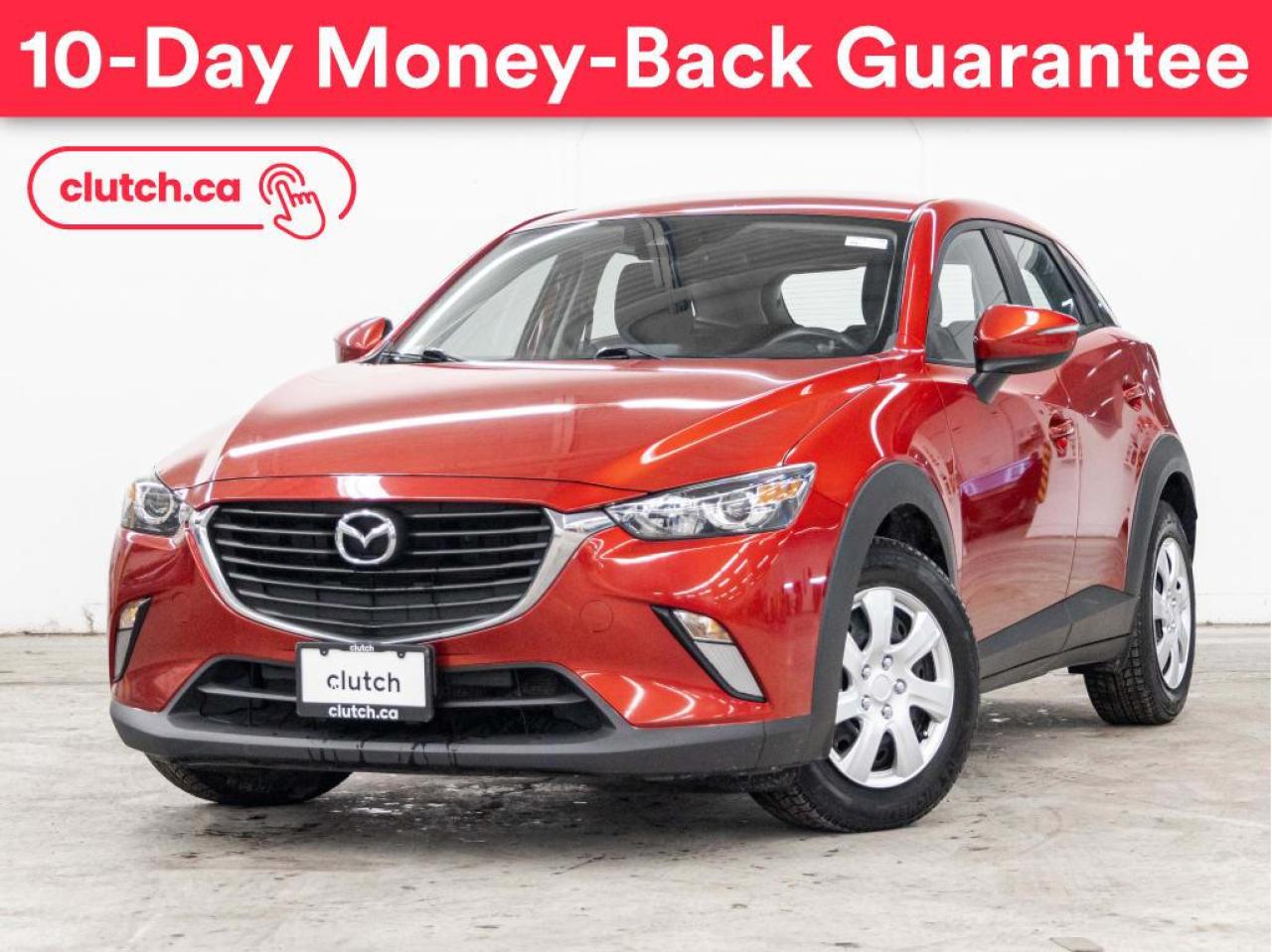 Used 2018 Mazda CX-3 GS w/ Rearview Cam, Bluetooth, A/C for sale in Toronto, ON
