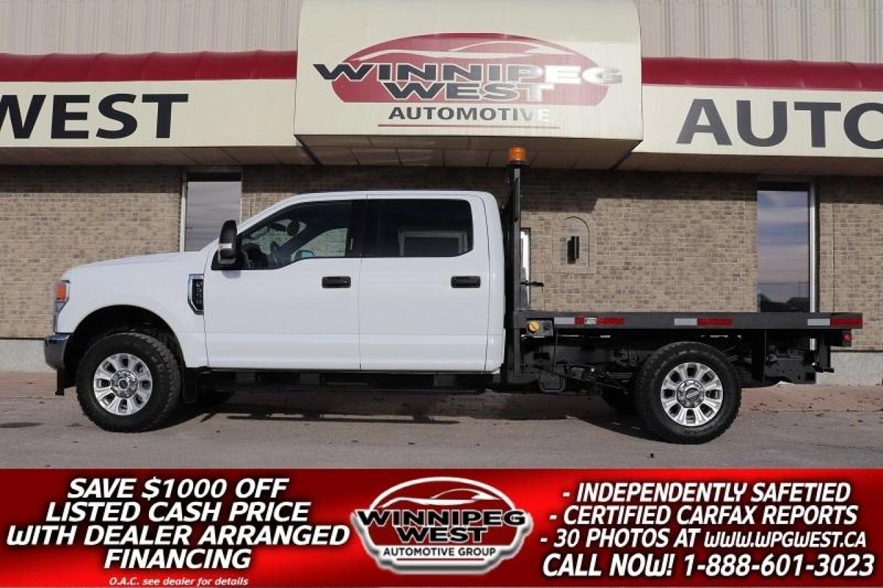 Used 2022 Ford F-350 XLT PREMIUM PKG, 6.2L V8 4X4, 9FT DECK, WORK READY for sale in Headingley, MB