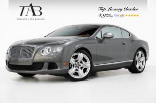 Used 2013 Bentley Continental GT COUPE | V12 | NAIM SOUND for sale in Vaughan, ON