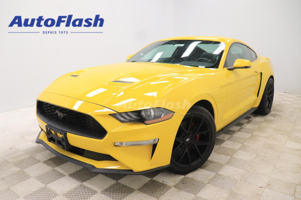 Used 2018 Ford Mustang PREMIUM, 2.3L ECOBOOST, COUPE, CUIR for sale in Saint-Hubert, QC