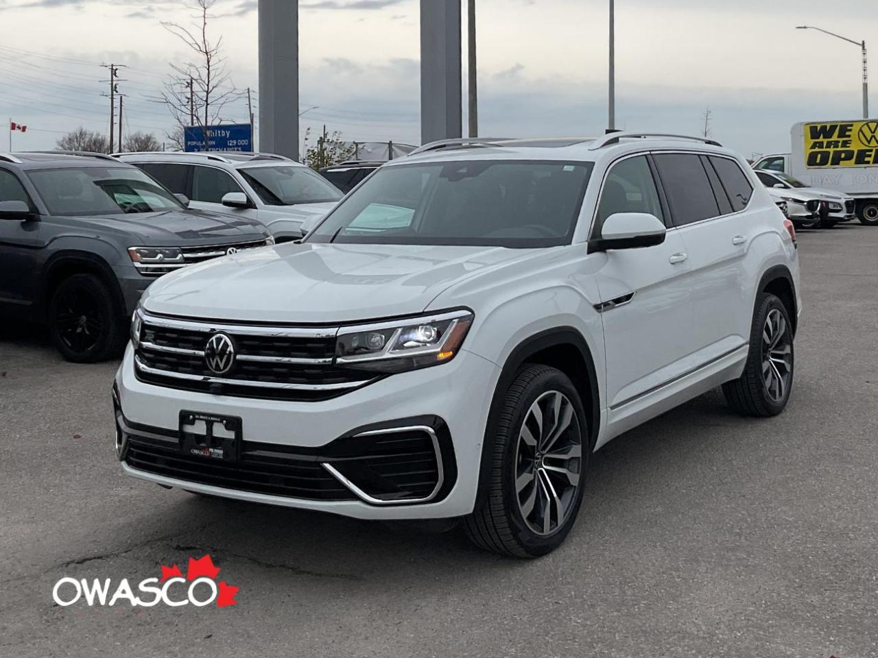 Used 2023 Volkswagen Atlas 3.6L Execline! Clean CarFax! Feels New! for sale in Whitby, ON