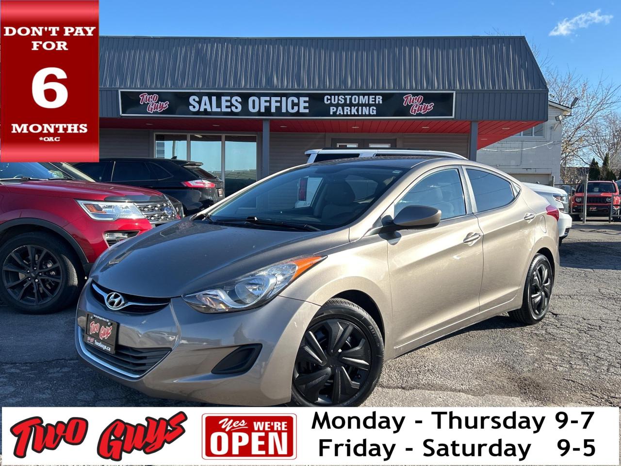 Used 2013 Hyundai Elantra 4dr Sdn Auto GL Heated Front Seats Low Kms! for sale in St Catharines, ON