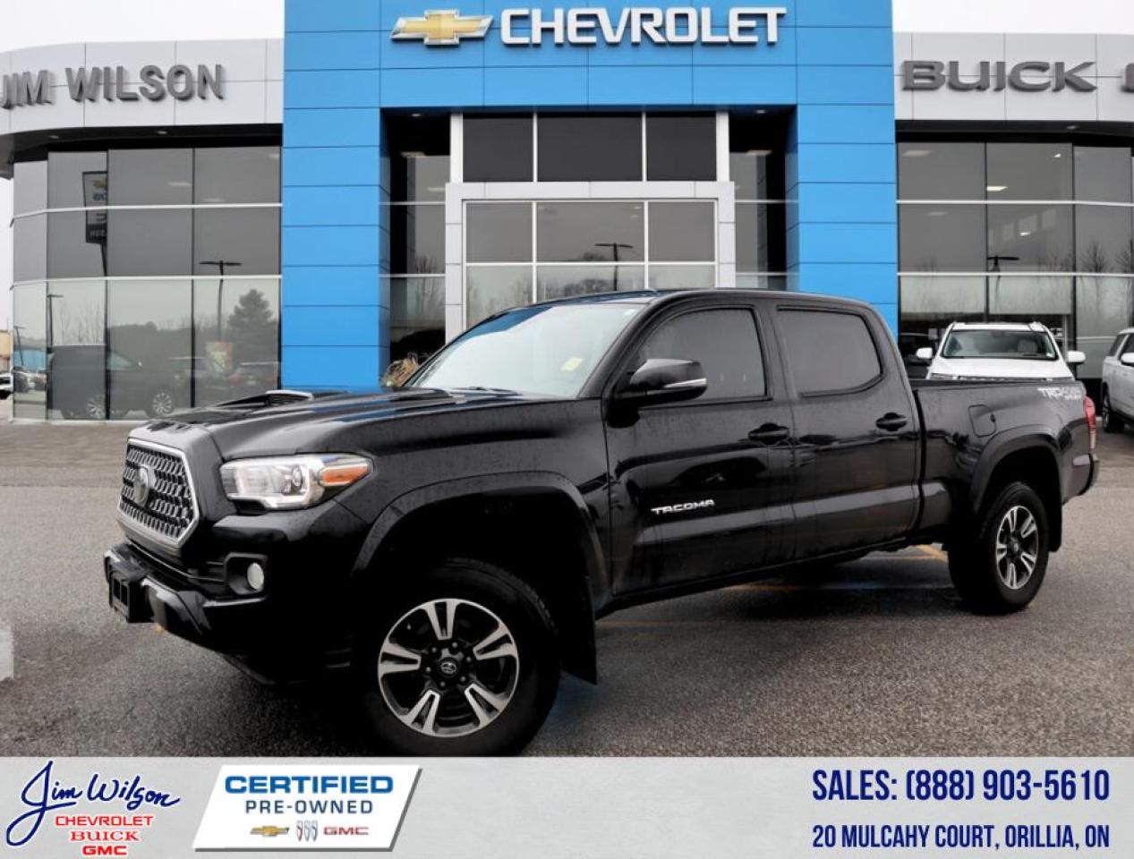 Used 2019 Toyota Tacoma 4x4 Double Cab V6 Auto SR5 for sale in Orillia, ON