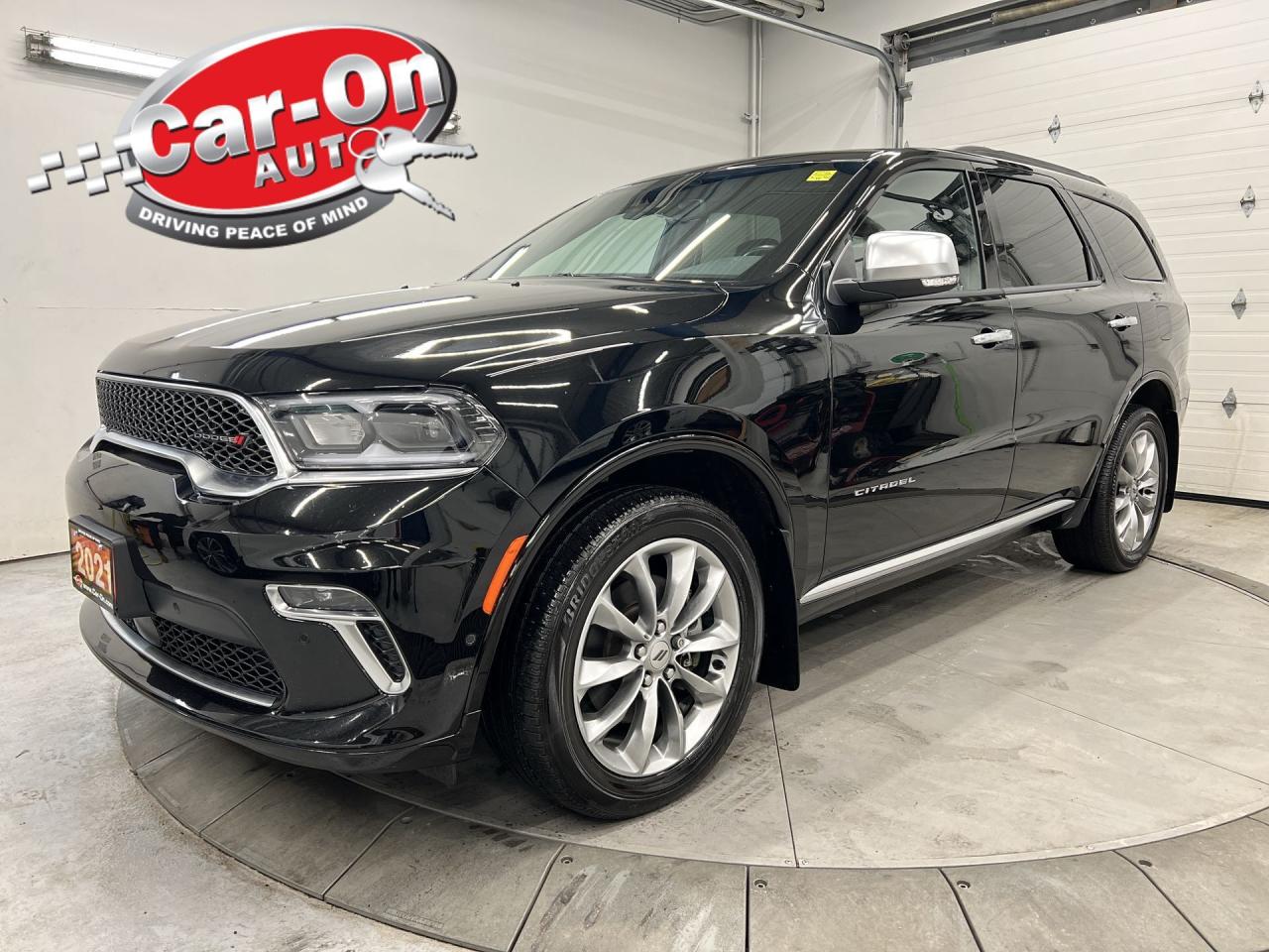 Used 2021 Dodge Durango CITADEL PLATINUM AWD| 6-PASS | 8K IN PKGS| LEATHER for sale in Ottawa, ON