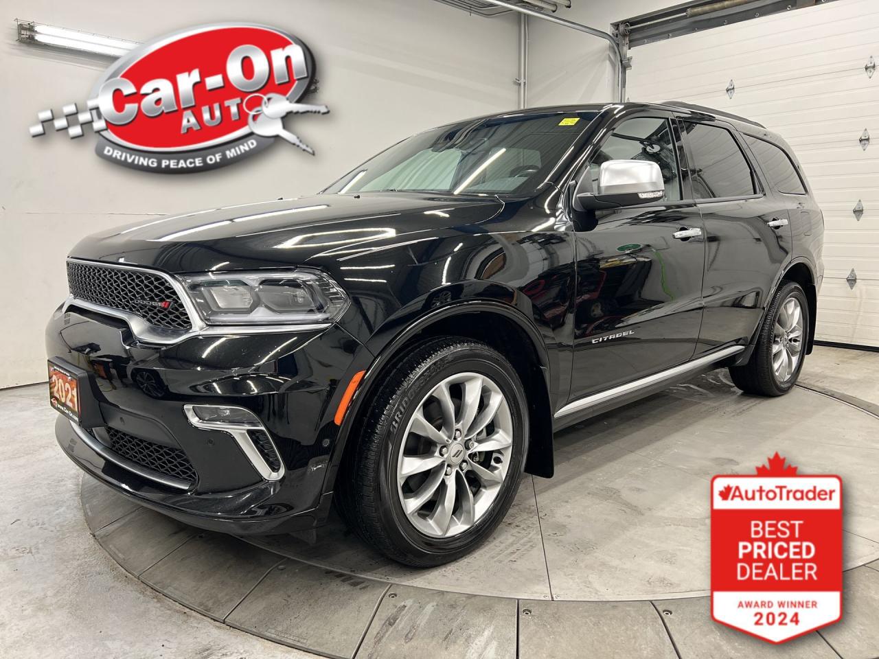 Used 2021 Dodge Durango CITADEL PLATINUM AWD| 6-PASS | 8K IN PKGS| LEATHER for sale in Ottawa, ON