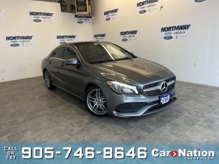Used 2018 Mercedes-Benz CLA-Class CLA250 | AWD | LEATHER |SUNROOF | NAV | AMG WHEELS for sale in Brantford, ON