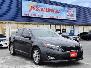 Used 2015 Kia Optima LEATHER MINT CONDITION! WE FINANCE ALL CREDIT for sale in London, ON