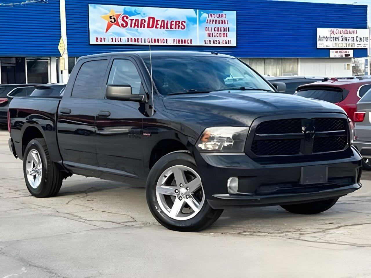 Used 2017 RAM 1500 4WD CrewCab Express BLACK EDITION WE FiNANCE ALL for sale in London, ON