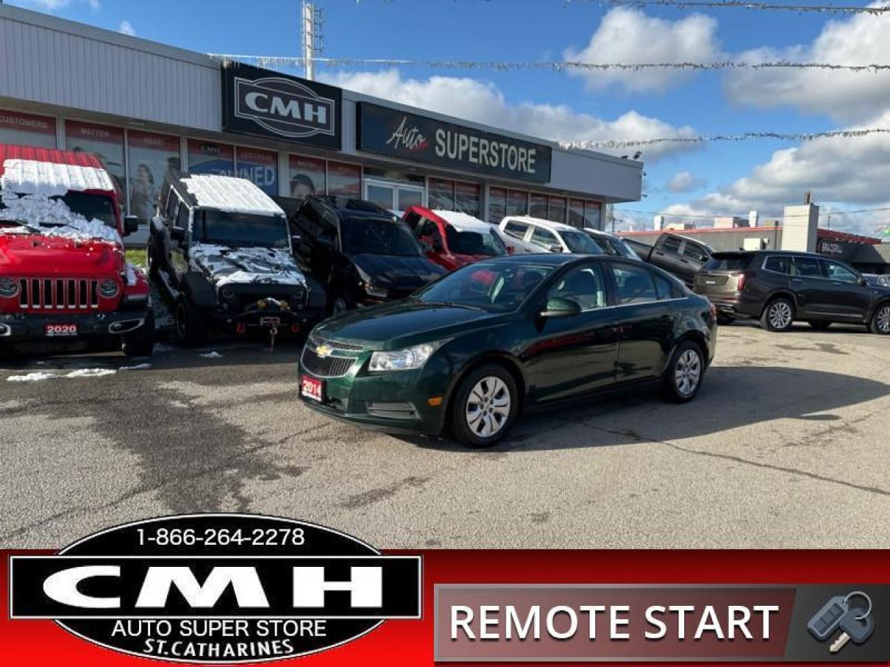 Used 2014 Chevrolet Cruze 1LT  REM-START BLUETOOTH SW-AUDIO for sale in St. Catharines, ON