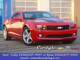 Used 2013 Chevrolet Camaro 2LT for sale in Carlyle, SK