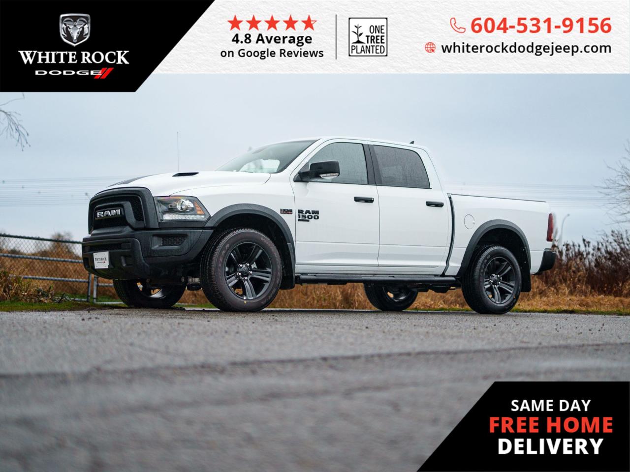 Used 2023 RAM 1500 Classic SLT Demo Model  - 0% Financing for sale in Surrey, BC