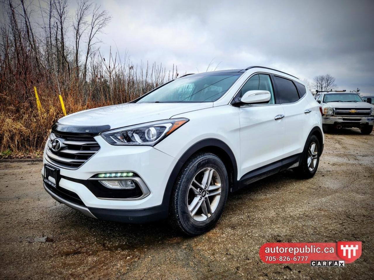 Used 2017 Hyundai Santa Fe Sport AWD LOADED CERTIFIED EXTENDED WARRANTY NO AC for sale in Orillia, ON
