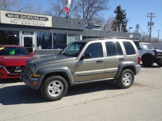 <p>EXTRA CLEAN HARD TO FIND IN THIS CONDITION!! ZERO RUST !! NONE! WEST COAST SUV!! PERFECT LITTLE WINTER DRIVER!! V6 4X4 !! JUST SAFETIED AND SERVICED!! ON SALE NOW FOR $7,986 PLUS PST AND GST! VARIOUS WARRANTY PACKAGES ARE AVAILABLE! VIEW @ MOE DUPUIS ENTERPRISE INC. CONVENIENTLY LOCATED @ 1270 ARCHIBALD ST. ONE BLOCK NORTH OF FERMOR OR CALL BRYAN @ 204 256 5232 OR 204 941 9080 OR 24/7 @ WWW.MOEDUPUIS.CA DEALER #4194</p>