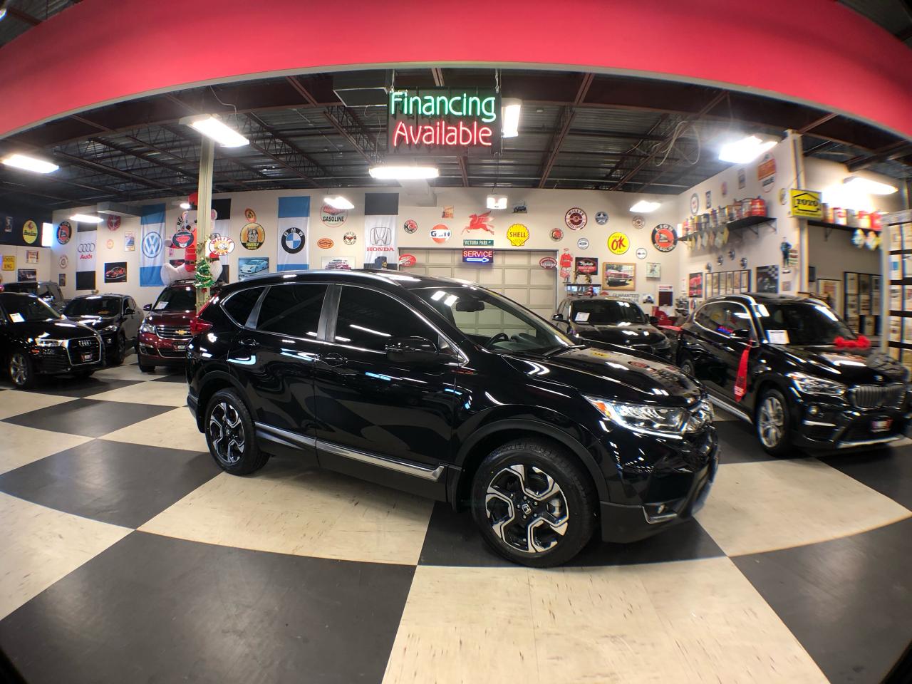 2018 Honda CR-V TOURING AWD NAVI LEATHER PAN/ROOF B/SPOT B/CAMERA
