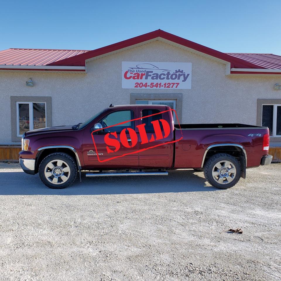 Used 2013 GMC Sierra 1500 4WD Ext Cab 4X4 KODIAK for sale in Oakbank, MB