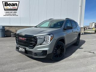<h2><span style=color:#2ecc71><span style=font-size:16px><strong>Check out this 2024 GMC Terrain SLE All-Wheel Drive!</strong></span></span></h2>

<p><span style=font-size:14px>Powered by a 1.5L 4cyl turbo engine with up to 175hp & up to 203 lb-ft of torque.</span></p>

<p><span style=font-size:14px><strong>Comfort & Convenience Features: </strong>inlcudes remote start/entry, heated front seats, power liftgate, HD rear view camera & 19” gloss black aluminum wheels.</span></p>

<p><span style=font-size:14px><strong>Infotainment Tech & Audio: </strong>includes 7" diagonal GMC Infotainment System includes multi-touch display, 6 speaker system, wireless Apple CarPlay & Android Auto compatible, AM/FM stereo, Bluetooth capability.</span></p>

<p><span style=font-size:14px><strong>This vehicle also comes equipped with the following packages…</strong></span></p>

<p><span style=font-size:14px><strong>GMC Pro Safety Plus:</strong> lane change alert with side blind zone alert, rear cross traffic alert, rear park assist, adaptive cruise control, safety alert seat & outside heated power-adjustable mirrors including manual-folding with LED turn signal indicators.</span></p>

<p><span style=font-size:14px><strong>Infotainment Package:</strong> includes 8" diagonal GMC Infotainment System with navigation, multi-touch display and AM/FM/SiriusXM2 radio, 4.2" enhanced display with audio, phone and navigation capability, SiriusXM for 3 months, HD Rear Vision Camera, 2 USB ports located within the centre console, 2 USB data ports with SD Card Reader, located within front centre storage bin & 110-volt power outlet.</span></p>

<h2><span style=color:#2ecc71><span style=font-size:16px><strong>Come test drive this SUV today!</strong></span></span></h2>

<h2><span style=color:#2ecc71><span style=font-size:16px><strong>613-257-2432</strong></span></span></h2>