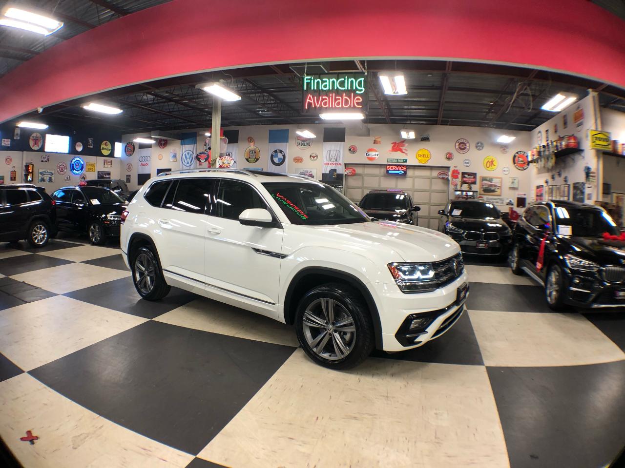 2019 Volkswagen Atlas EXECLINE R-LINE AWD NAVI LEATHER PANO/ROOF B/SPOT