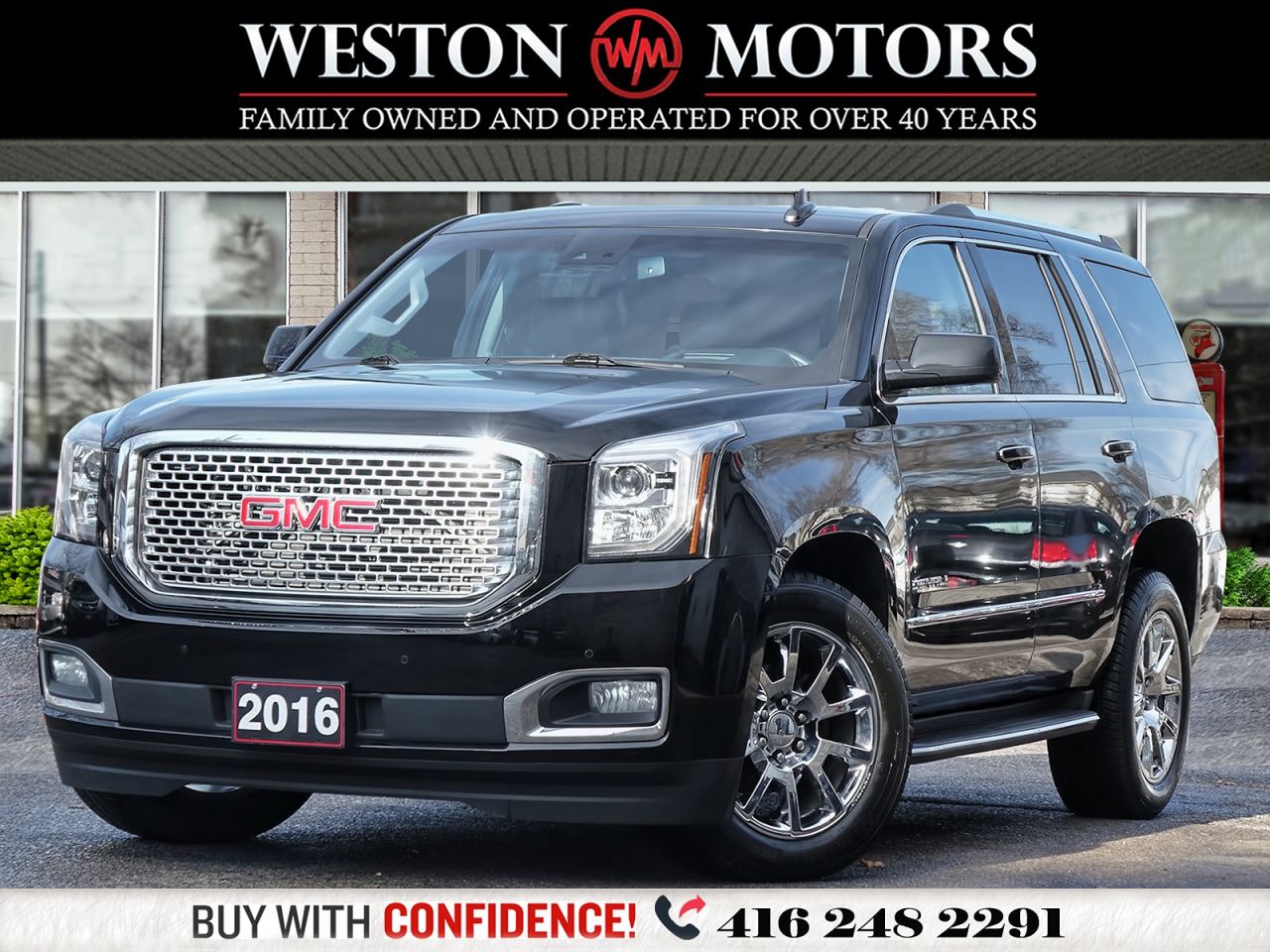 2016 GMC Yukon Denali *AWD*8PASS*LEATHER*SUNROOF*HEATED SEAT/WHEEL!!**