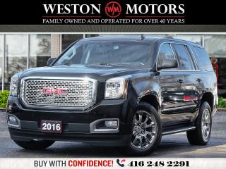 Used 2016 GMC Yukon Denali *AWD*8PASS*LEATHER*SUNROOF*HEATED SEAT/WHEEL!!** for sale in Toronto, ON