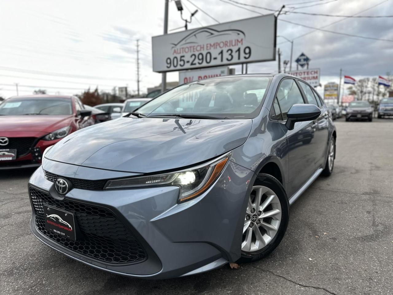 Used 2021 Toyota Corolla LE Upgrade Sunroof/Carplay/Toyota Sense/Heated Seats for sale in Mississauga, ON