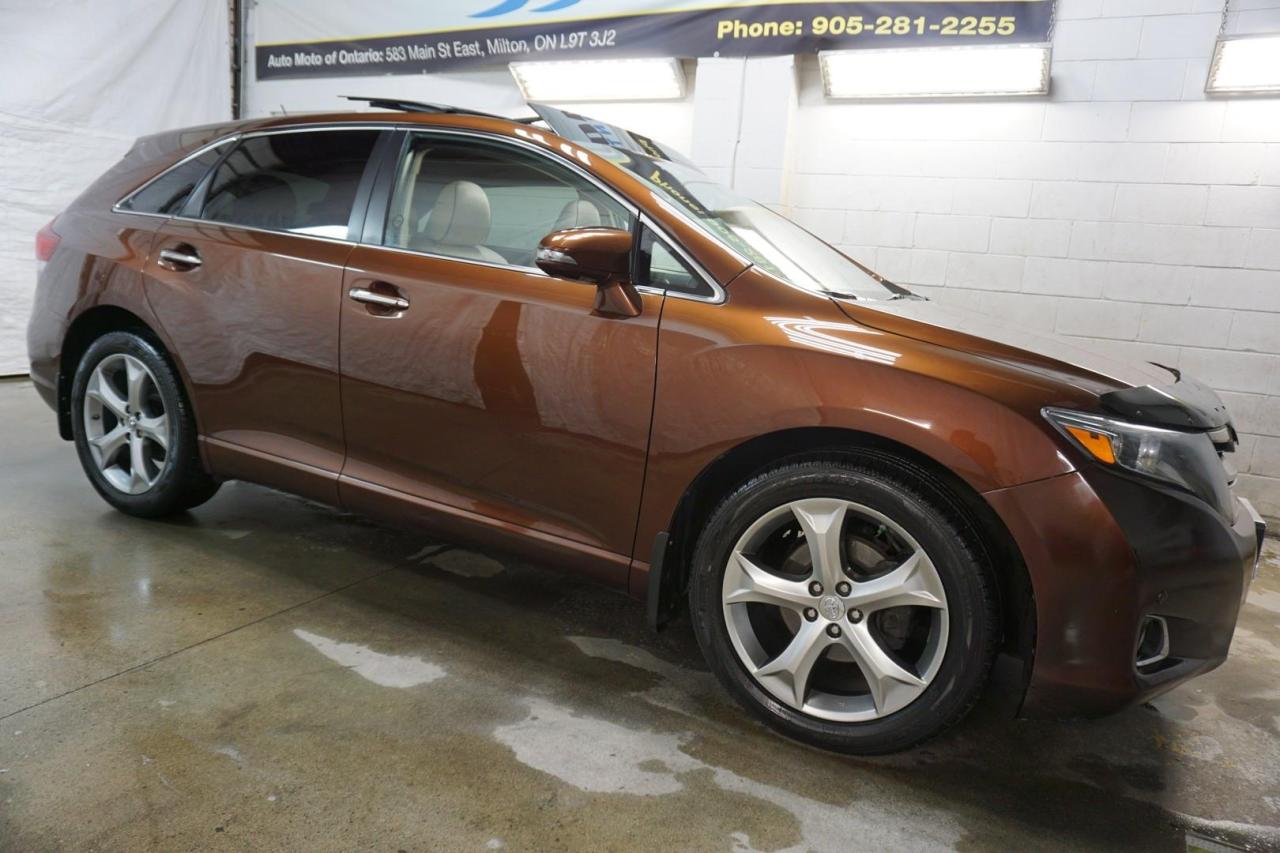 2014 Toyota Venza LIMITED V6 AWD *ACCIDENT FREE* CERTIFIED CAMERA BLUETOOTH LEATHER HEATED SEATS PANO ROOF CRUISE ALLOYS
