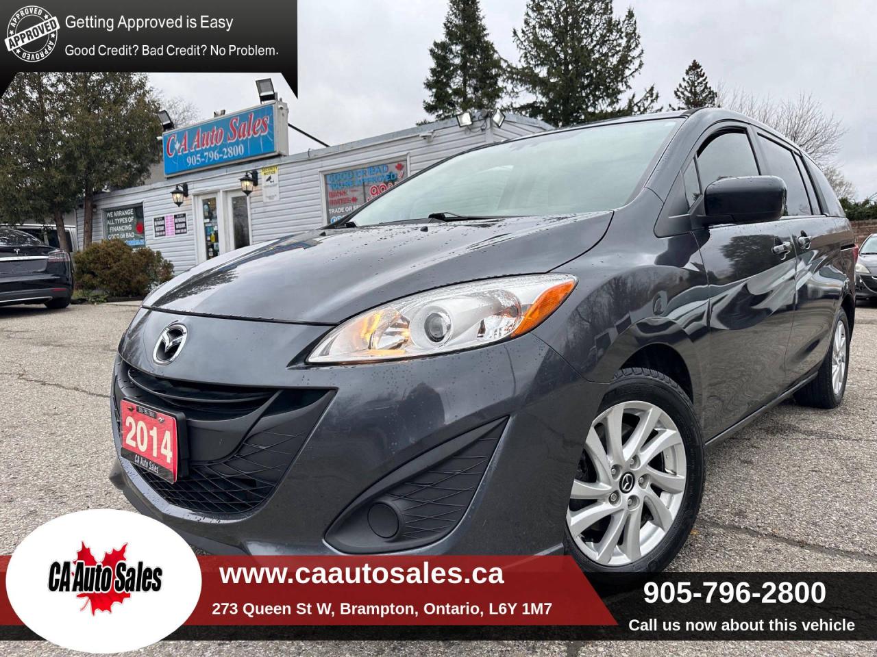 Used 2014 Mazda MAZDA5 4dr Wgn Man GS ONE OWNER NON ACCIDENT for sale in Brampton, ON