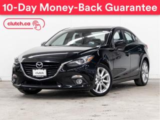 Used 2016 Mazda MAZDA3 GT Luxury w/ Bluetooth, Cruise Control, A/C for sale in Toronto, ON