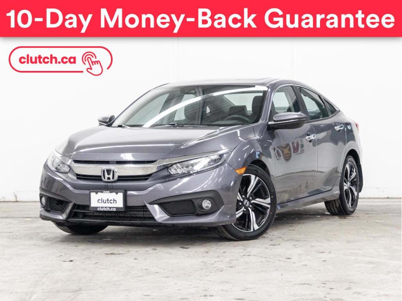 Used 2016 Honda Civic Sedan Touring w/ Apple CarPlay & Android Auto, Adaptive Cruise, Nav for sale in Toronto, ON