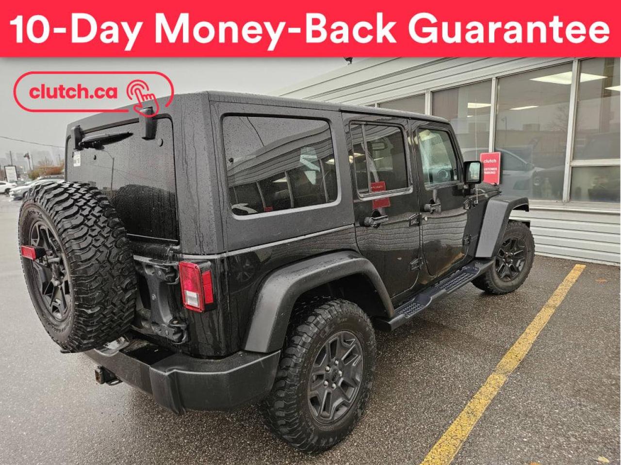 Used 2017 Jeep Wrangler Unlimited Willys 4X4 w/ Bluetooth, A/C, Cruise Control for sale in Toronto, ON